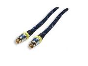 Manhattan S-Video Male-Male 1.5M BLUE, (2 pack by Valotronics)
