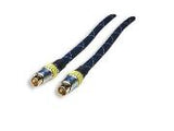 Manhattan S-Video Male-Male 1.5M BLUE, (2 pack by Valotronics)