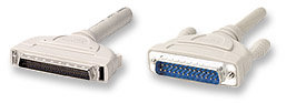 Manhattan SCSI DB68/HPM to DB25M Cable (2 pack by Valotronics)