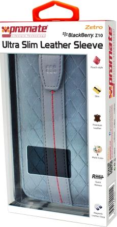 Promate Zetro BlackBerry Z10 Ultra Slim Leather Sleeve