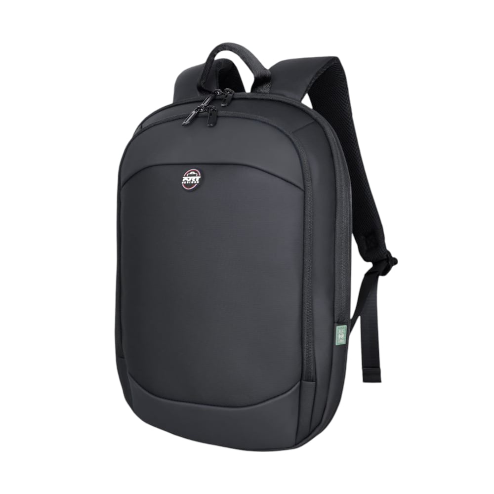 Port expandable 13"/15.6" Backpack - Black,