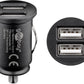 Goobay Dual-USB 12 W Car Charger