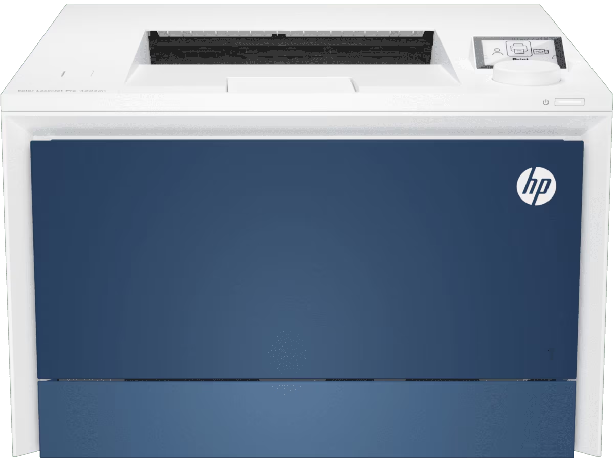 HP Color LaserJet Pro 4203dn Printer, 4 Preinstalled Introductory HP LaserJet To