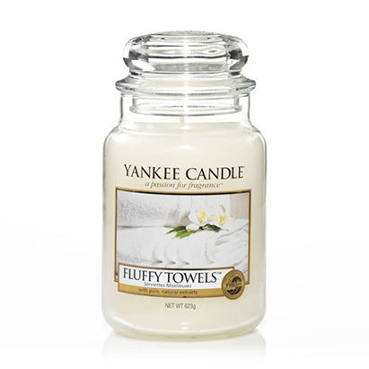 Yankee Candle Fluffy Towel Large Jar Retail Box No warranty