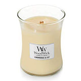 Woodwick Lemongrass &amp; Lily Medium Jar Retail Box No
