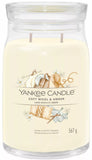 Yankee Candle Soft Wool And Amber Signature Large Jar