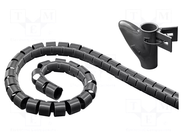 Goobay Cable Duct 2.5m Robust Spiral Cable Wrap