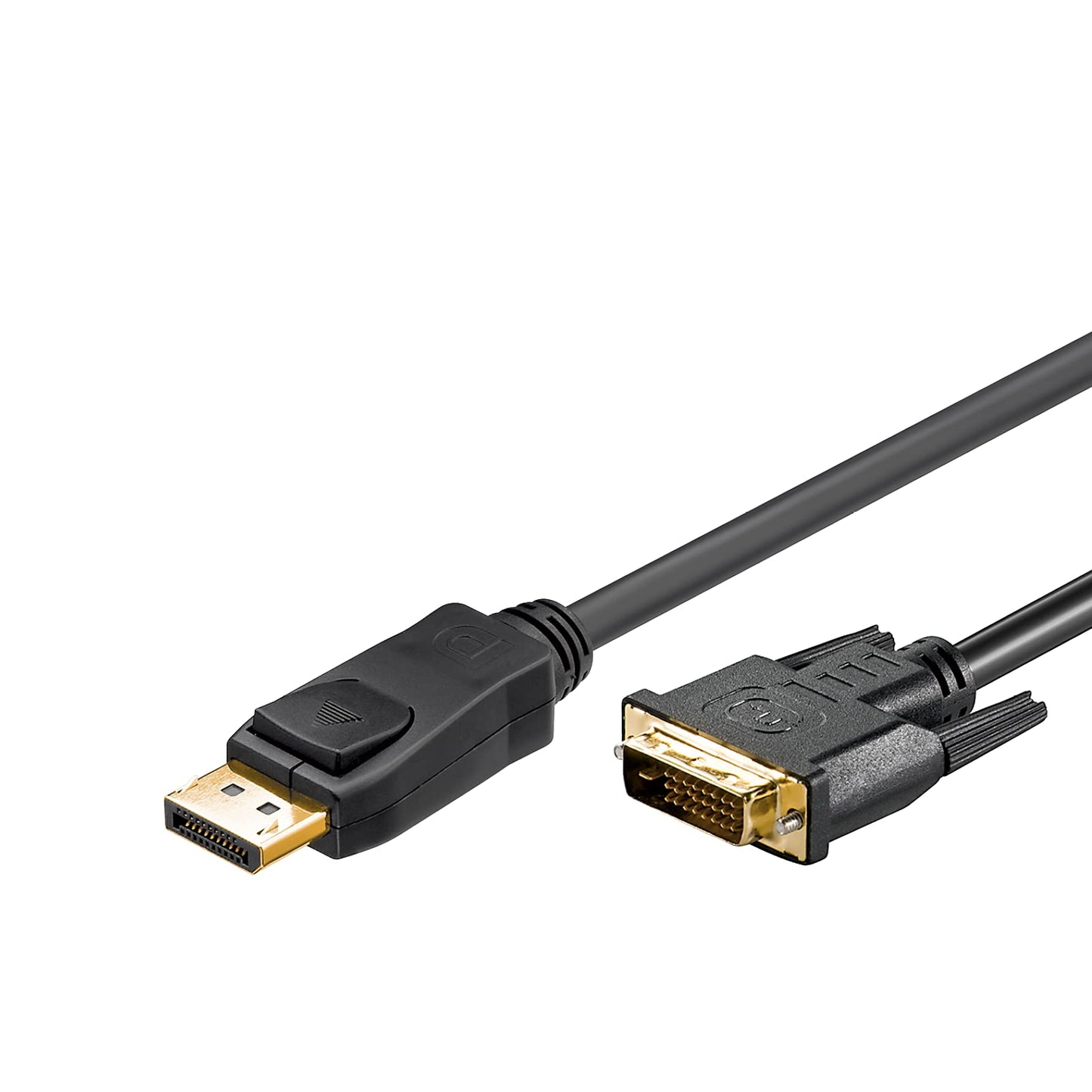 Goobay DisplayPort to DVI-D Adapter 2m Gold-Plated Cable