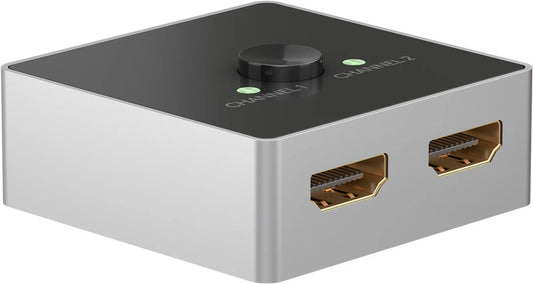 Goobay Manual HDMI™ Switch 2 to 1 (4K @ 60 Hz)