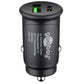 Goobay Dual-USB Fast USB-C PD 27W Car Charger
