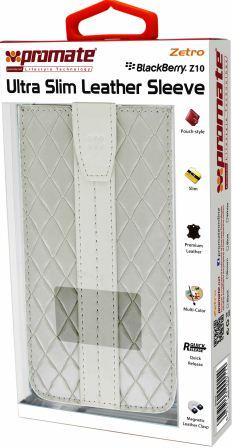 Promate Zetro BlackBerry Z10 Ultra Slim Leather Sleeve
