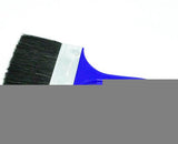 Noble 4 Inch Paint Brush Blue Handle (3 pack by Valotronics)