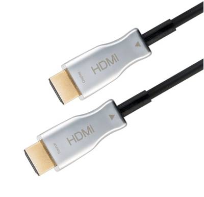 Goobay Optical Hybrid HDMI (AOC) 100m Cable with Ethernet (4K@60Hz)