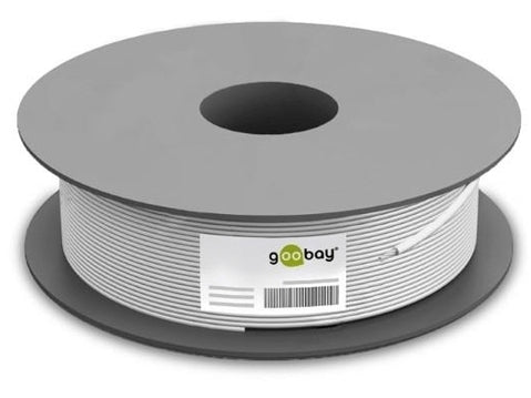 Goobay CAT 5e Network CU Stranded U/UTP 100M Cable - Grey