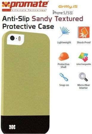 Promate Gritty-i5 iPhone 5 Anti-Slip (2 pack by Valotronics)