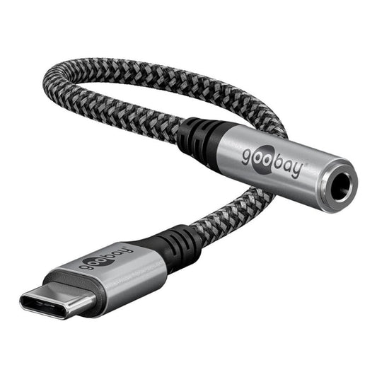 Goobay USB-C to Audio Jack 3.5mm Cable (2 pack by Valotronics)