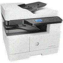 HP Laserjet MFP M443nda Black (A4, normal): Up to 25 ppm ; Black (A3, normal): U