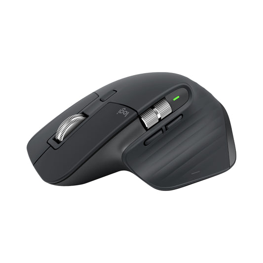 Logitech MX Master 3S Wireless & BT Mouse Graphite. 8K DPI sensor, MagSpeed scro