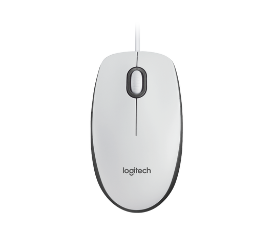Logitech M100 Optical USB Mouse with Ambidextrous Design