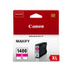 Canon-Ink-PGI-1400XL M-MB2040/ MB2140/ MB2340/ MB2740- Yield 900