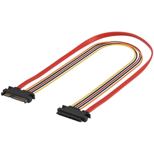 Goobay PC SATA Data and Power Extension 0.5m Cable (2 pack by Valotronics)