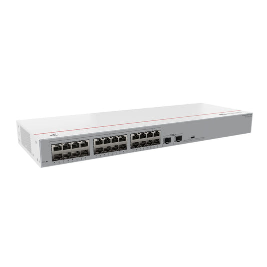S110-24T2SR 24*10/100/1000BASE-T ports 2*GE SFP ports AC power