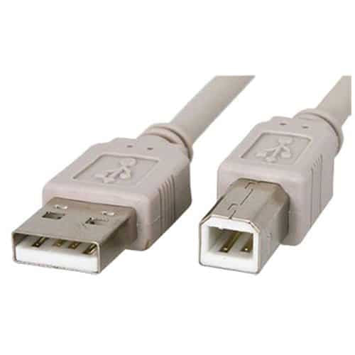 USB PRINTER CABLE 5M A TO B (2 pack by Valotronics)