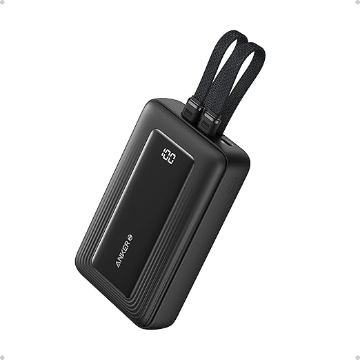 Anker 20000MAh 45W 2 Type C Cable Powerbank Black