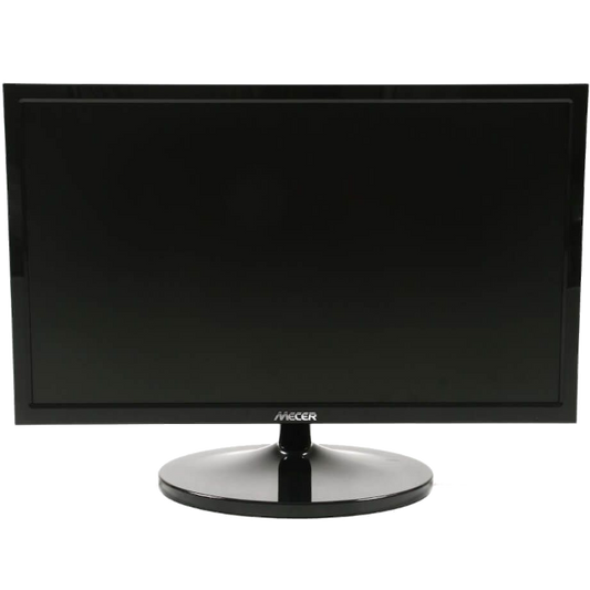 MECER 19.5'' LED MONITOR WITH VGA+HDMI PORT - BLACK (excludes Dedicated Power Co