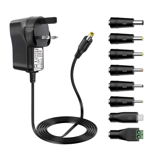 UNIVERSAL AC ADAPTOR 2xUSB 5V2A (2 pack by Valotronics)