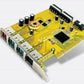PUB1300P 1x24+3x12v usb pci