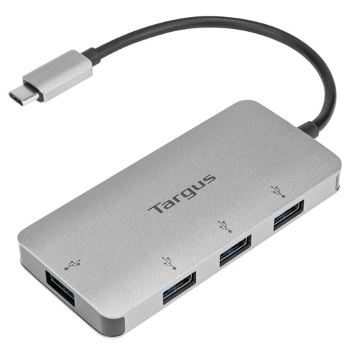 Targus - USB-C 4 Port Hub AL Case, Turn one USB-C Port into 4 USB-A 3.0 Ports, S
