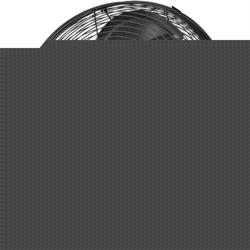 Alva Air 50cm High Velocity Matte Black Floor Fan
