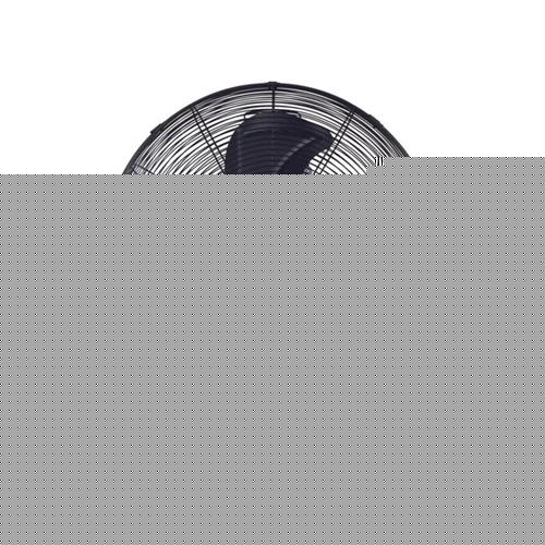 Alva Air 50cm Black With Yellow 160w Floor Fan