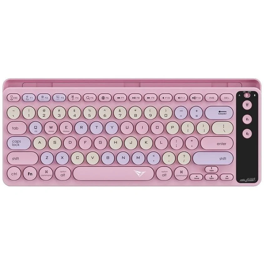 Alcatroz Jellybean Air Dock 2 Bluetooth and Wireless Keyboard - Spring Pink