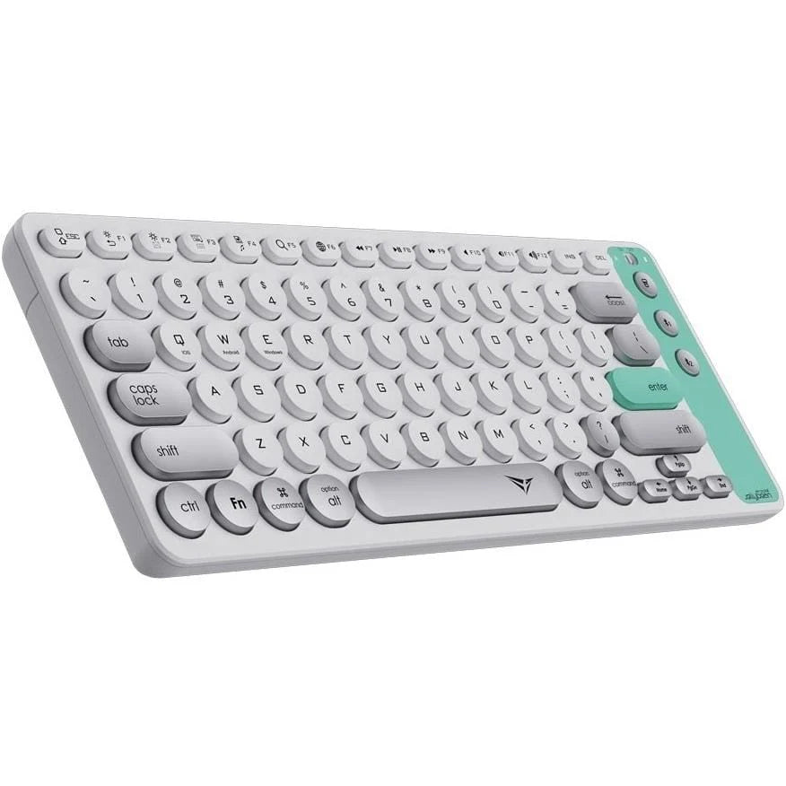 Alcatroz Jellybean Air Dock 2 Bluetooth and Wireless Keyboard - Winter White