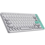 Alcatroz Jellybean Air Dock 2 Bluetooth and Wireless Keyboard - Winter White