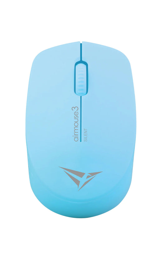 Alcatroz Airmouse 3 Silent Wireless Mouse - Blue (2 pack by Valotronics)