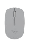 Alcatroz Airmouse 3 Silent Wireless Mouse - Grey (2 pack by Valotronics)