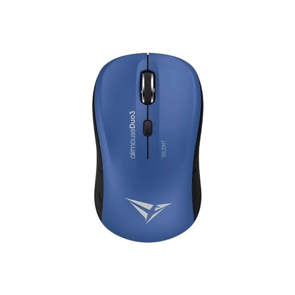 Alcatroz Airmouse Duo 3 Silent Wireless and Bluetooth Mouse - Black/Blue