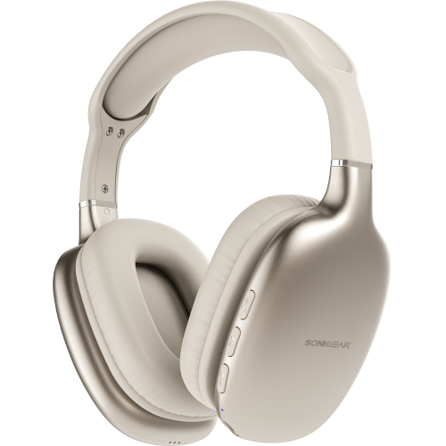 SonicGear Airphone 6 Bluetooth Headphones - Champagne