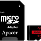 Apacer MicroSD With Adapter 32GB Class 10 Memory Card (2 pack by Valotronics)