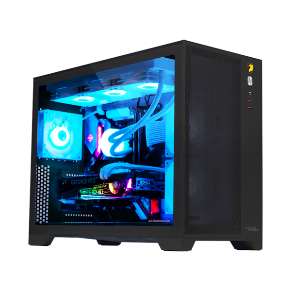 Armaggeddon Tessaraxx Apex 13 Air E-ATX Gaming Case - Black