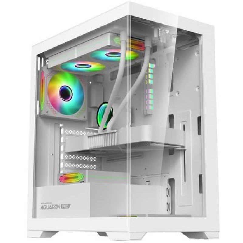 Armaggeddon Aquaron Pro ATX Gaming Case - White