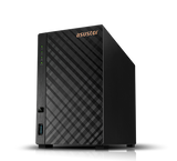 2 bay NAS/ Realtek RTD1296/ Quad-Core/ 1.4GHz/ 1GB/ 2.5GbE x1/ USB3.2 Gen1 x2/ W