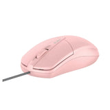 Alcatroz Asic 2 High Resolution Optical Wired Mouse - Peach (2 pack by Valotronics)