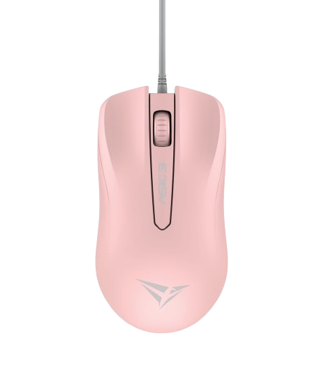 Alcatroz Asic 3 (2021 Edition) Optical Wired Mouse - Peach (2 pack by Valotronics)