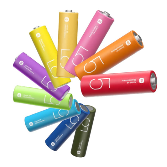 Xiaomi AA Rainbow Batteries (2 pack by Valotronics)