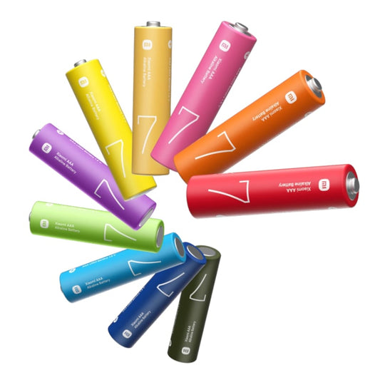 Xiaomi AAA Rainbow Batteries (2 pack by Valotronics)