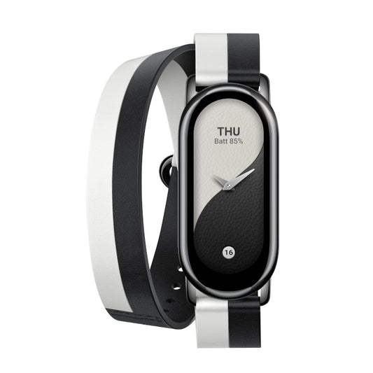 Xiaomi Strap for Smartwatch - Band 8 Strap - Double Wrap Strap - Black and white